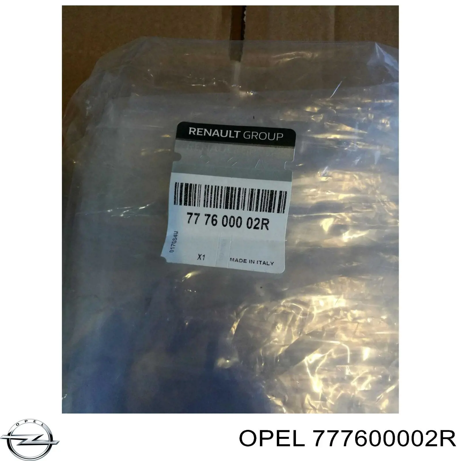 Купить 777600002R Opel Рельс направляющей сдвижной двери центральный правый