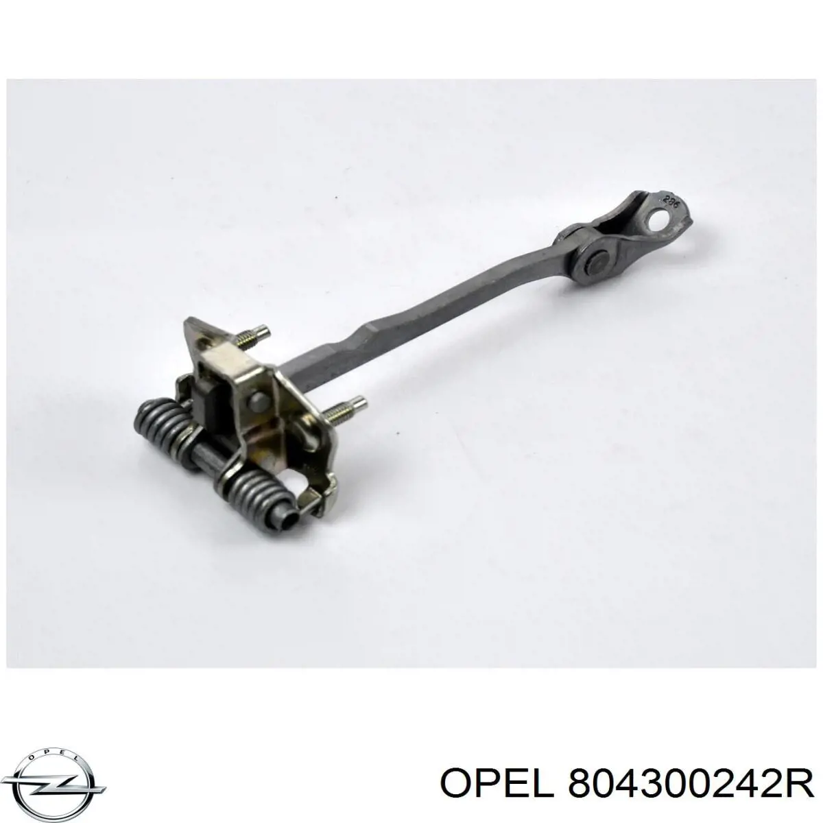 804300242R Opel limitador dianteiro de abertura de porta