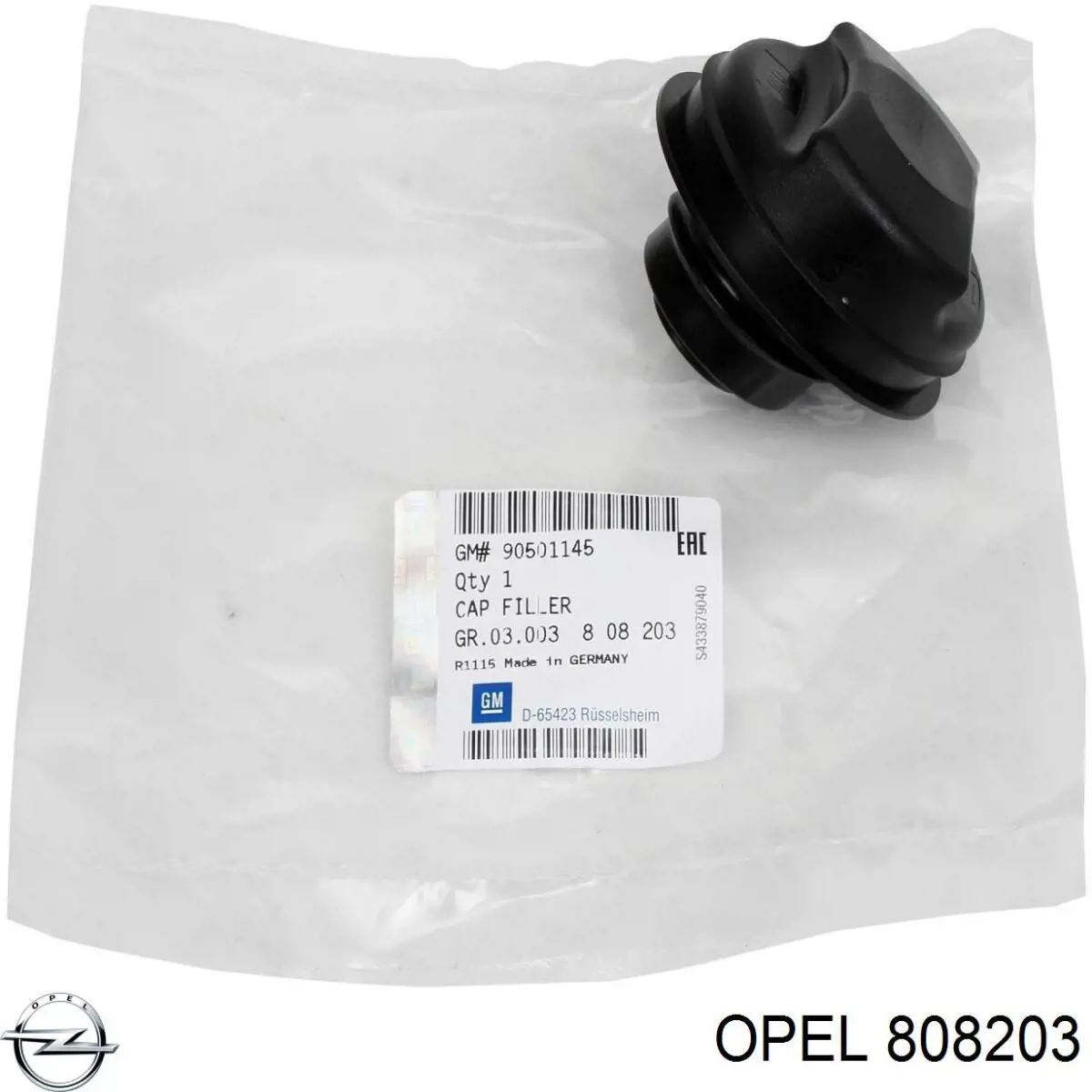 Крышка бензобака 808203 Opel