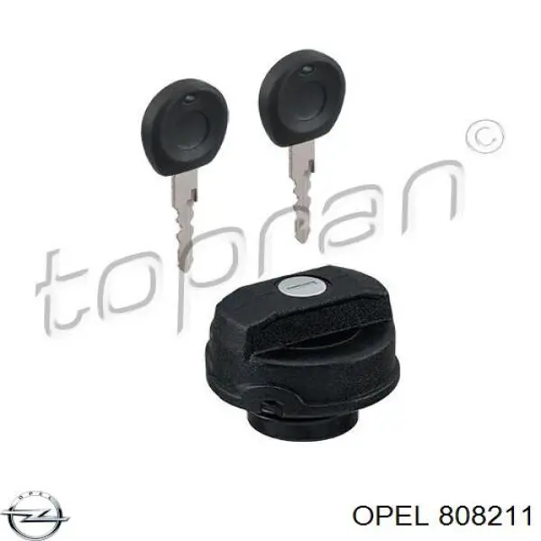 808211 Opel Крышка топливного Бака