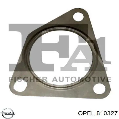 810327 Opel vedante traseiro de catalisador