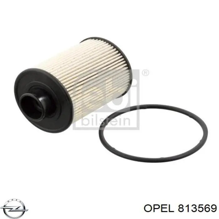 Фильтр тонкой очистки топлива Opel 813569 цена, от 12.65 USD