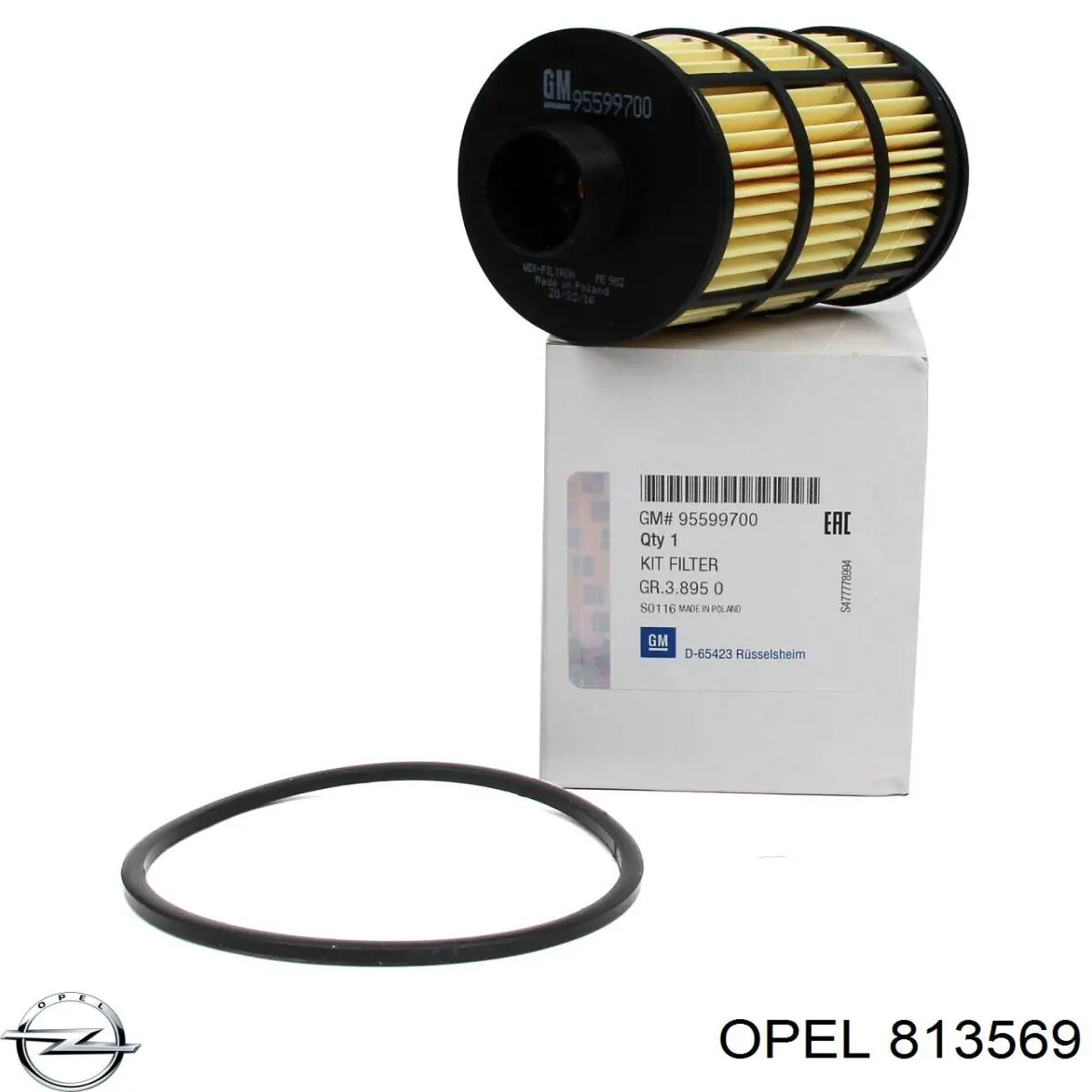 813569 Opel топливный фильтр