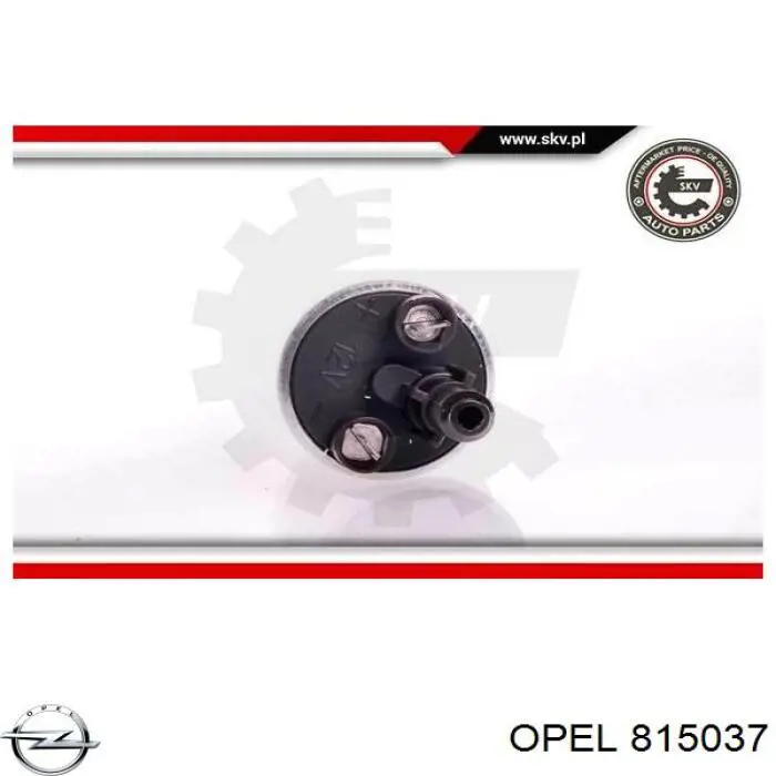 Насос топливный электрический 815037 Opel