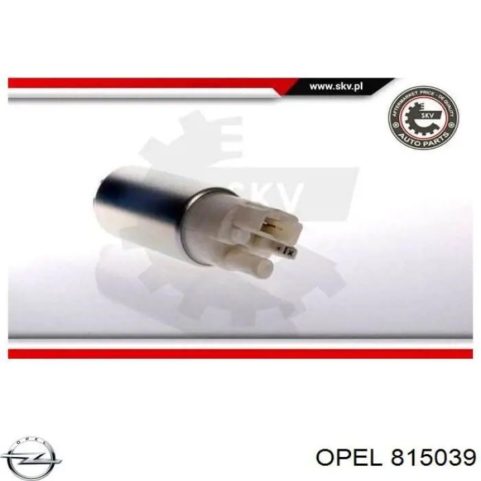 Módulo alimentación de combustible 815039 Opel