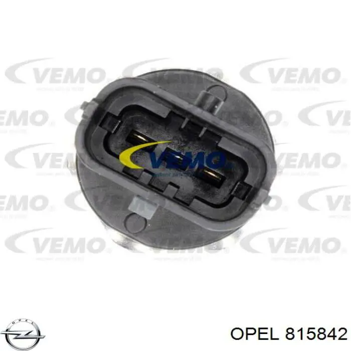 815842 Opel regulador de pressão de combustível na régua de injectores