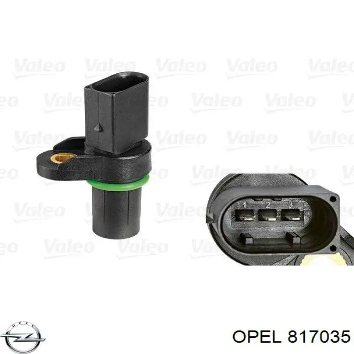 Кольцо форсунки 817035 Opel