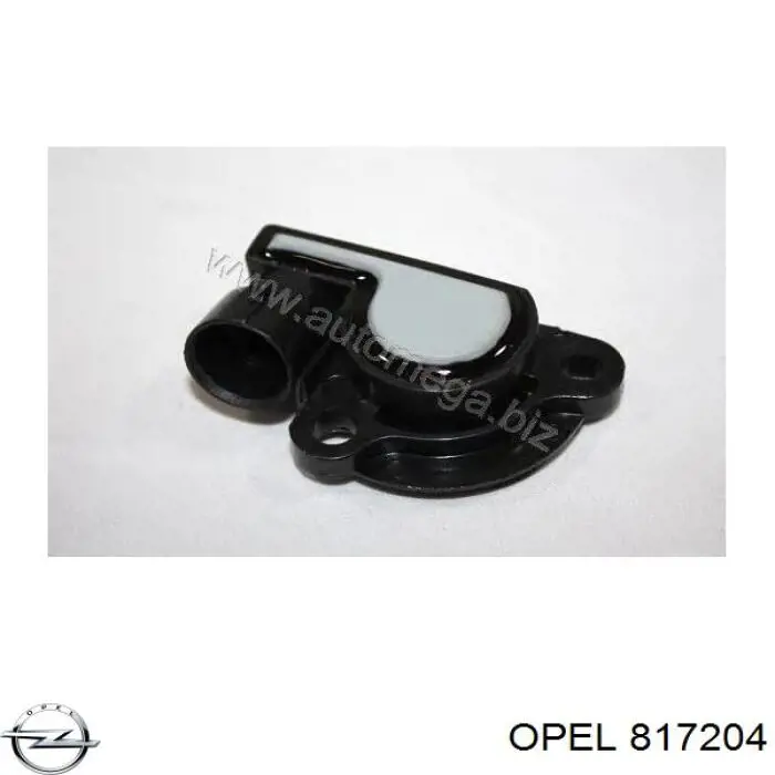 Датчик положения дроссельной заслонки (потенциометр) Opel 817204