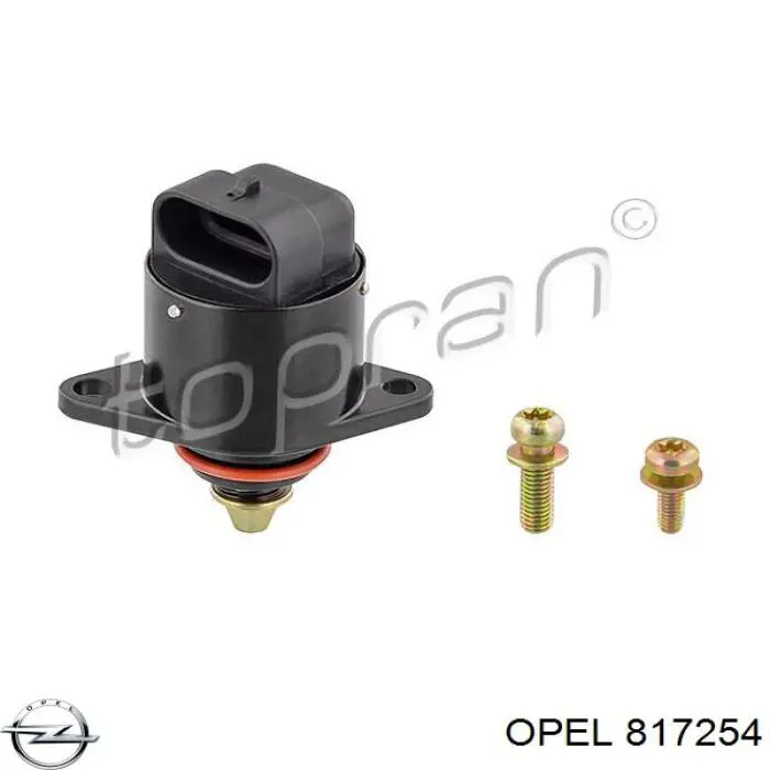817254 Opel клапан (регулятор холостого хода)