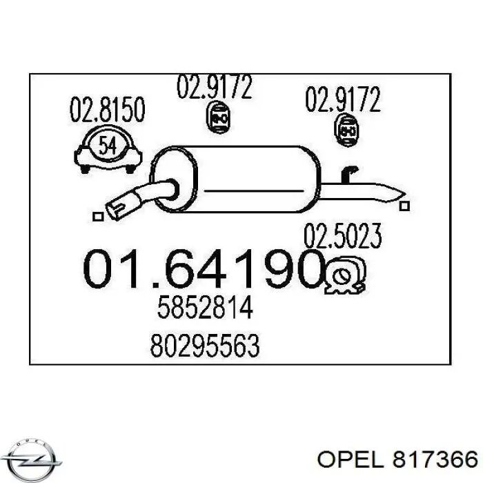 817366 Opel 