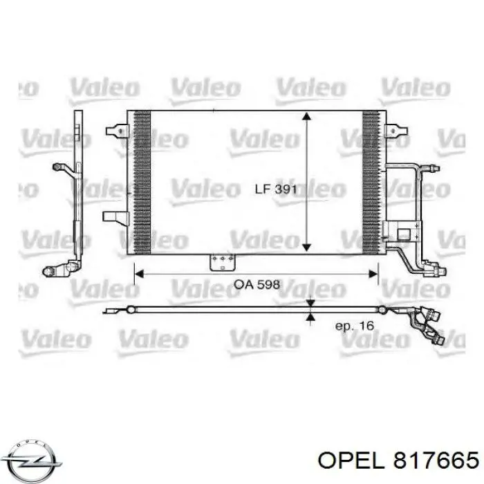 817665 Opel 