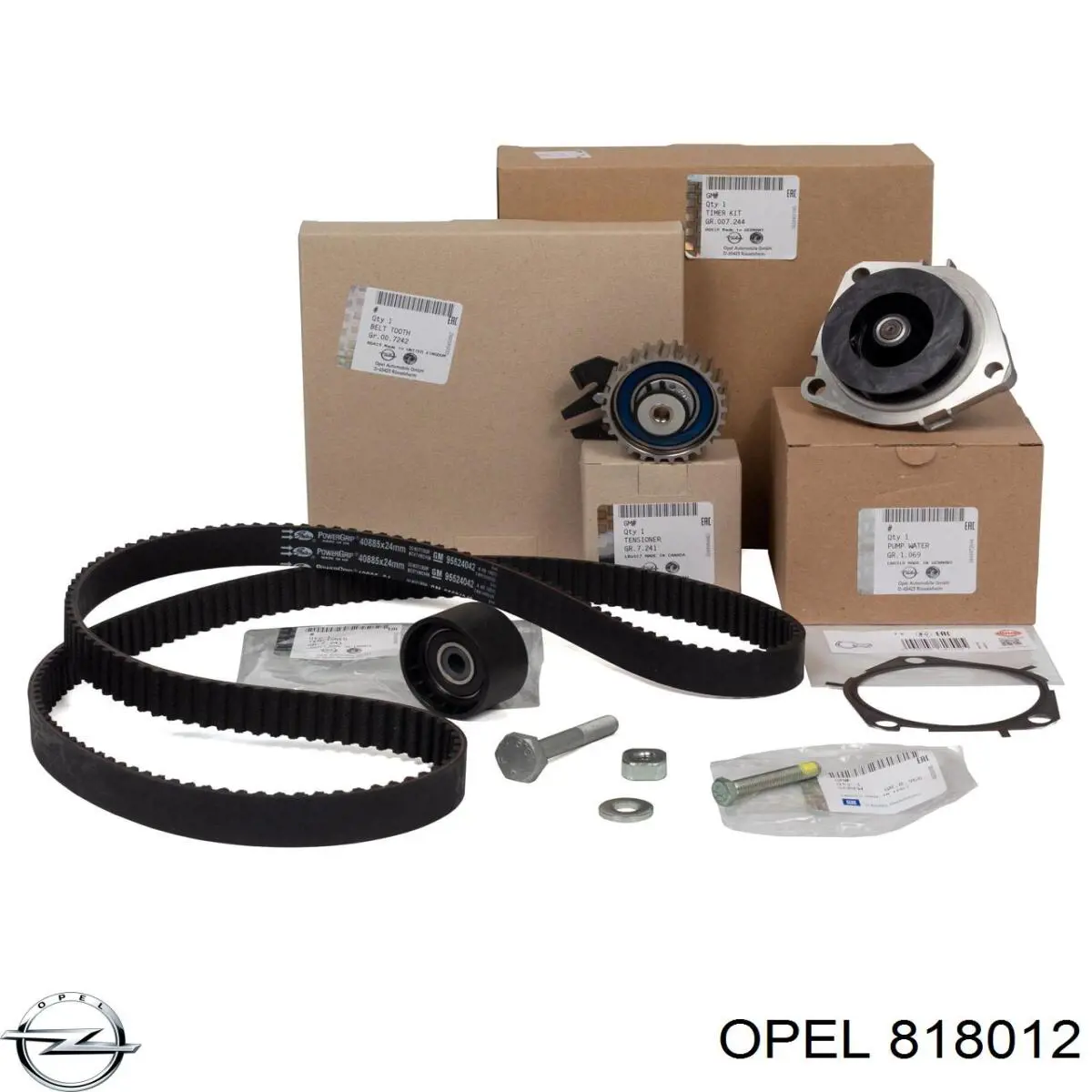 Фильтр топливный Opel 818012