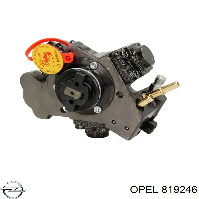 819246 Opel насос топливный высокого давления (тнвд)