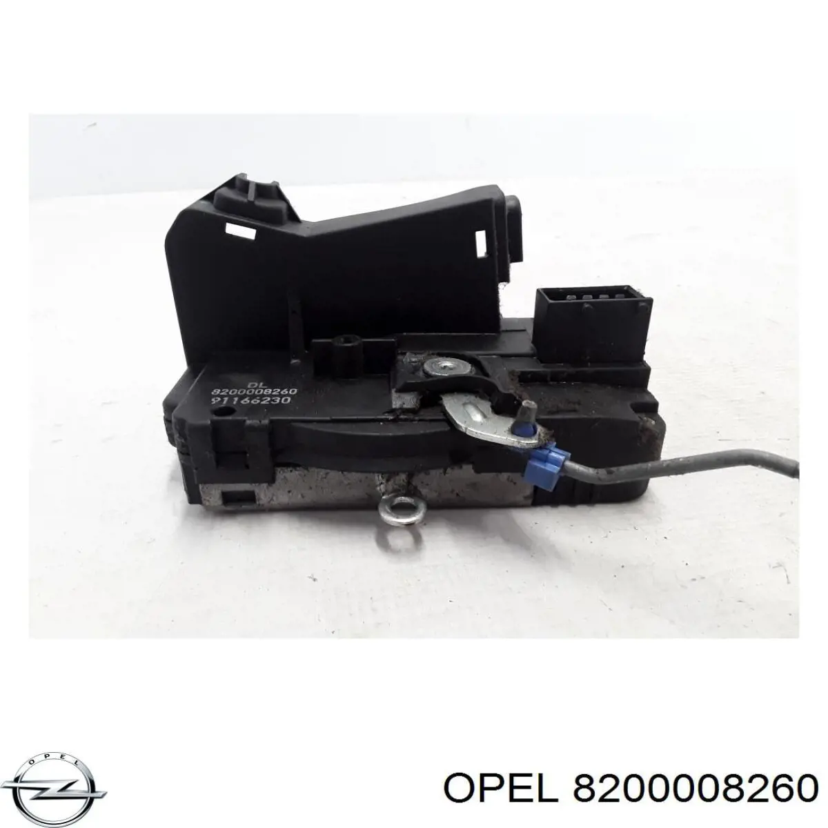 Замок водительской двери 8200008260 Opel