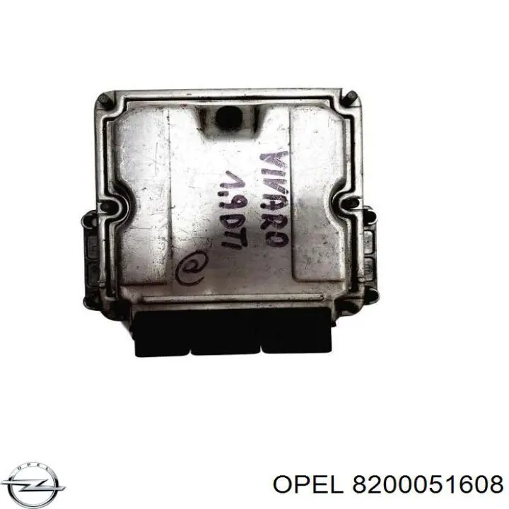 8200051608 Opel módulo de direção (centralina eletrônica de motor)