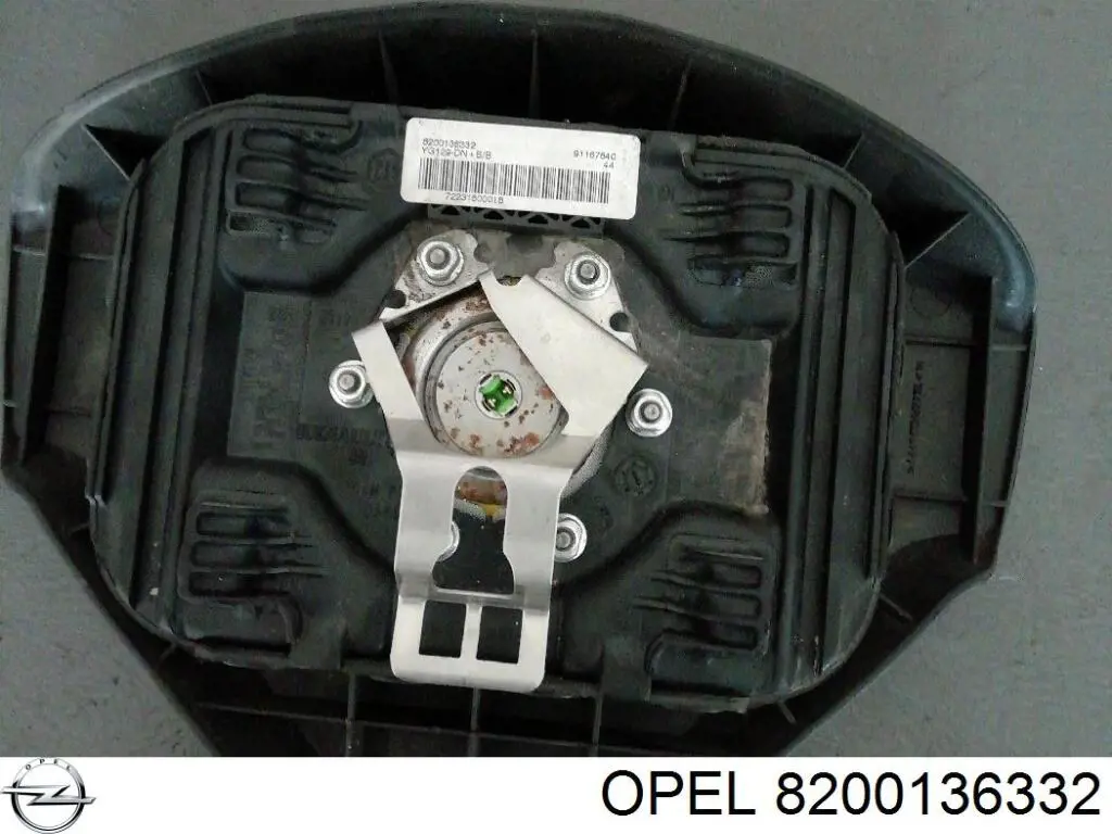 8200136332 Opel cinto de segurança (airbag de condutor)