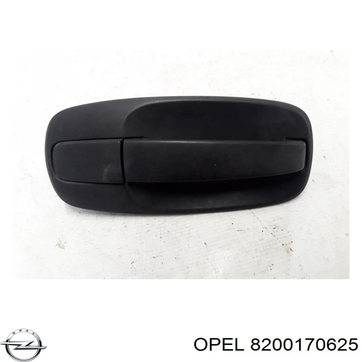 Ручка боковой двери наружная 8200170625 Opel