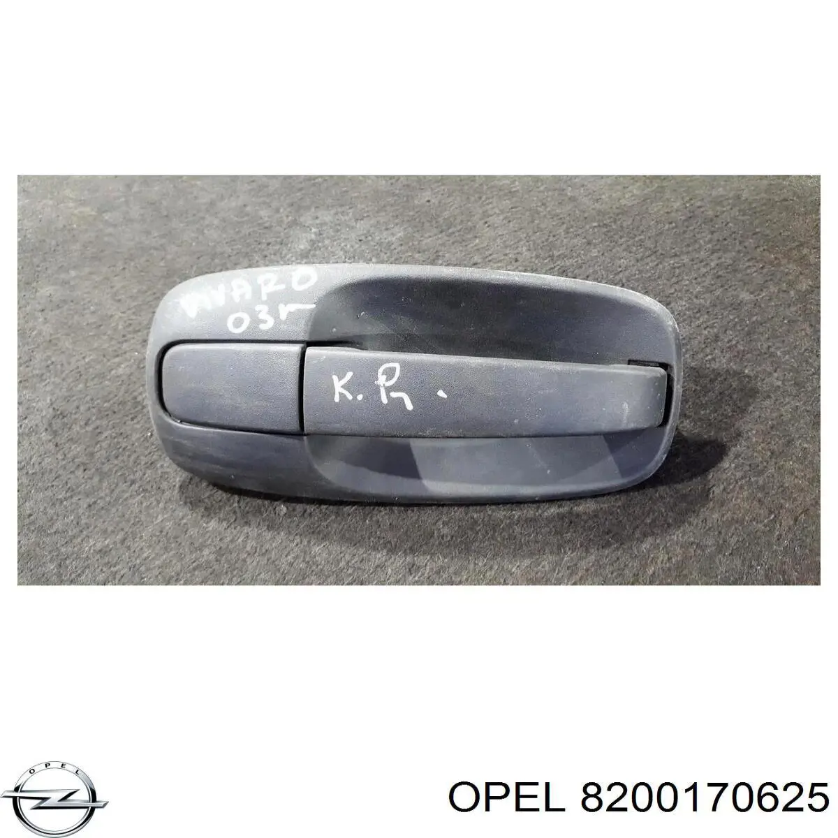 826064615R Renault (RVI) Ручка боковой двери наружная