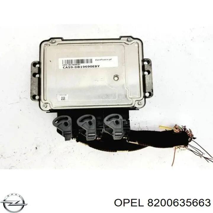 8200635663 Bosch Мозги двигателя
