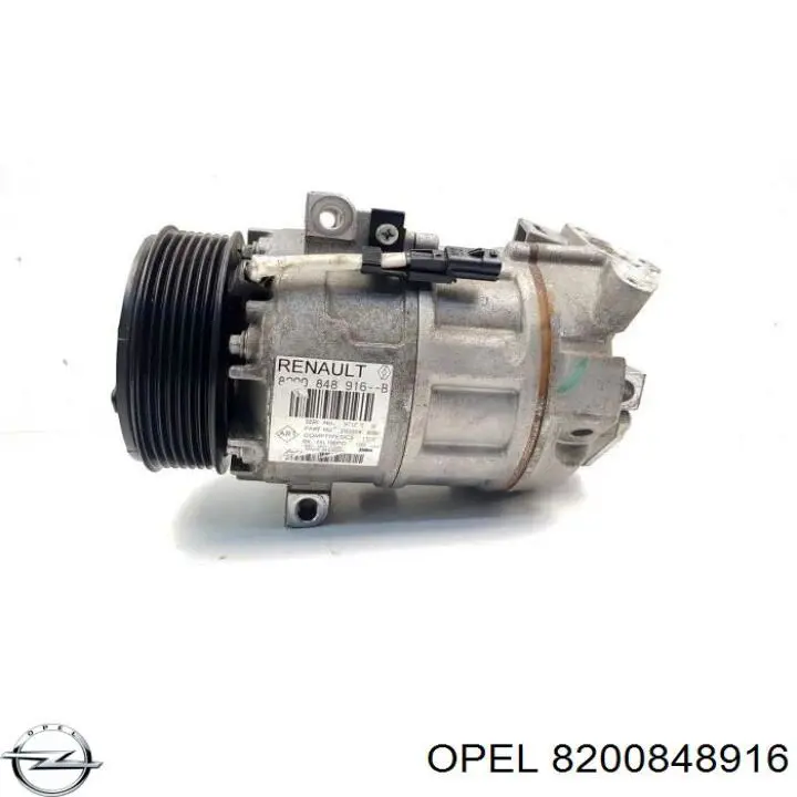 Купить 8200848916 Opel Компрессор климатической установки
