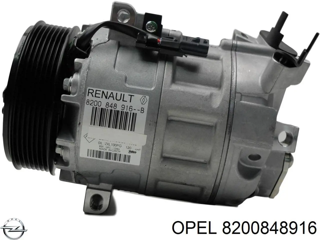 8200848916 Opel compressor de aparelho de ar condicionado