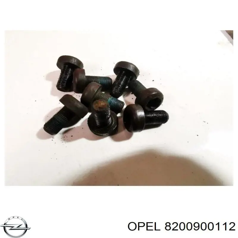 8200900112 Opel Диск сцепления ведомый