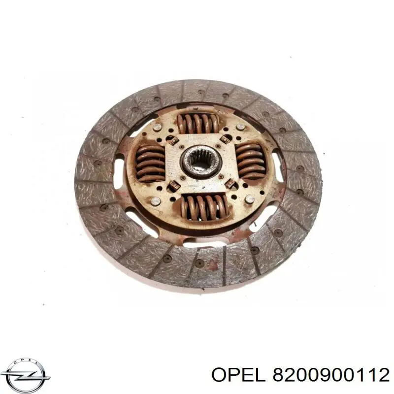 Диск сцепления Opel 8200900112 цена, от 98.02 USD