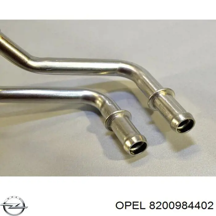 Шланг/патрубок жидкостного охлаждения турбины, подача General Motors 8200984402