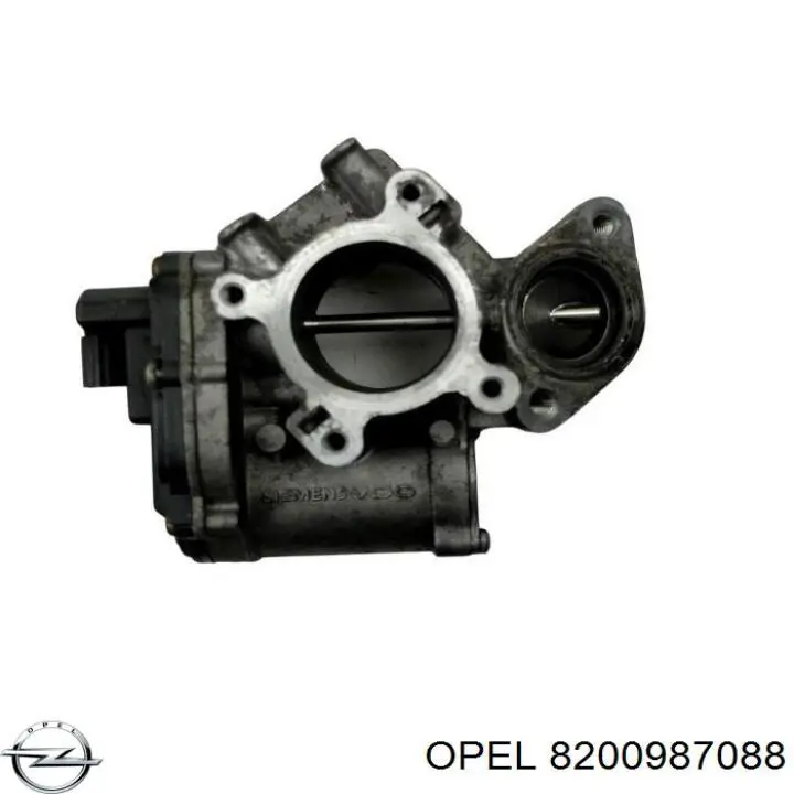 8200987088 Opel válvula egr de recirculação dos gases