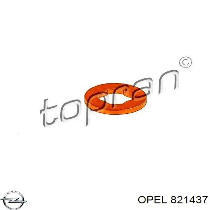 Купить 821437 Opel Кольцо инжектора