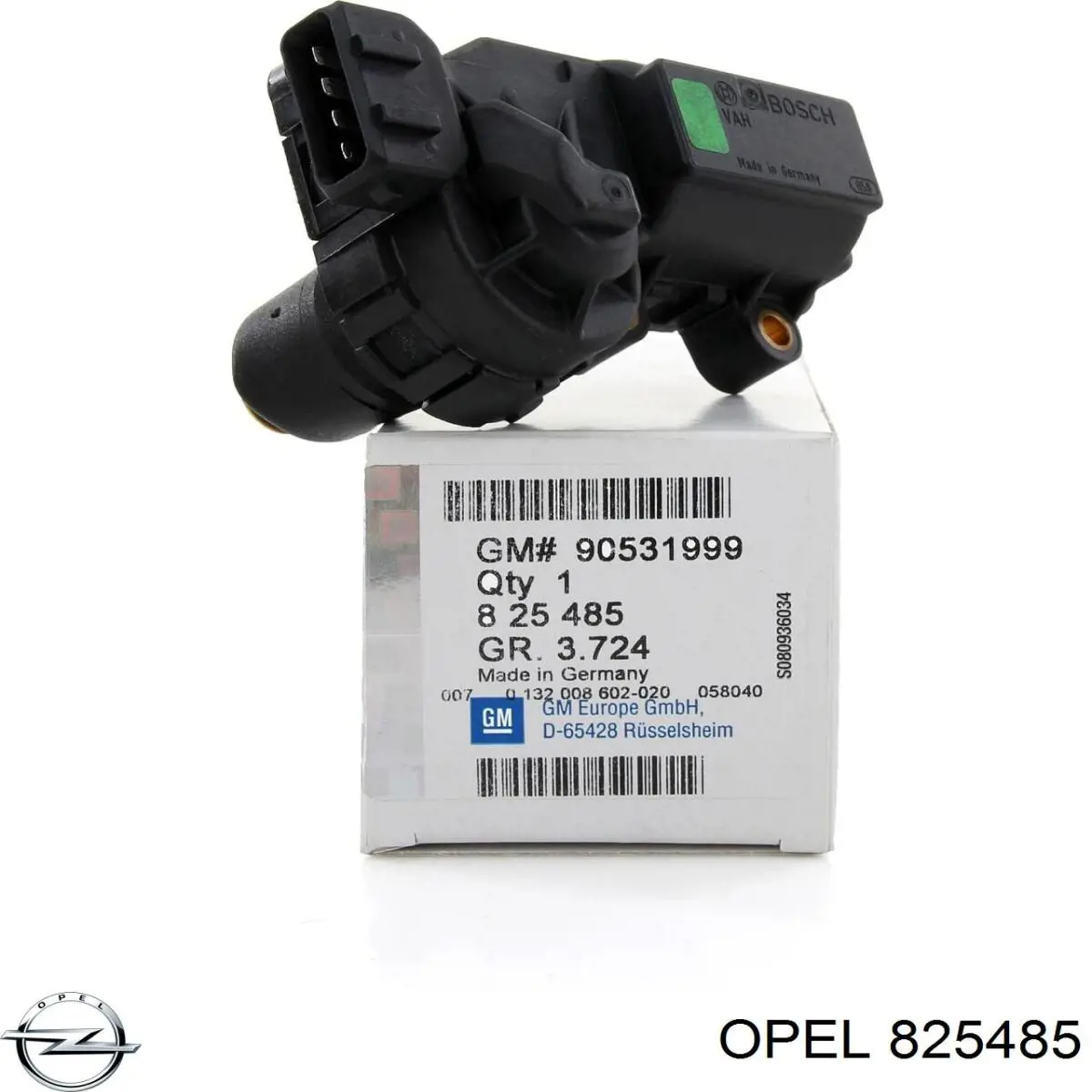 825485 Opel клапан (регулятор холостого хода)