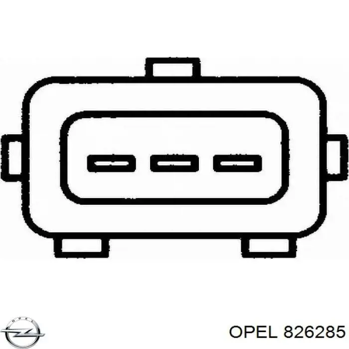 Датчик дроссельной заслонки 826285 Opel