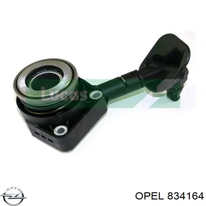834164 Opel корпус воздушного фильтра, верхняя часть