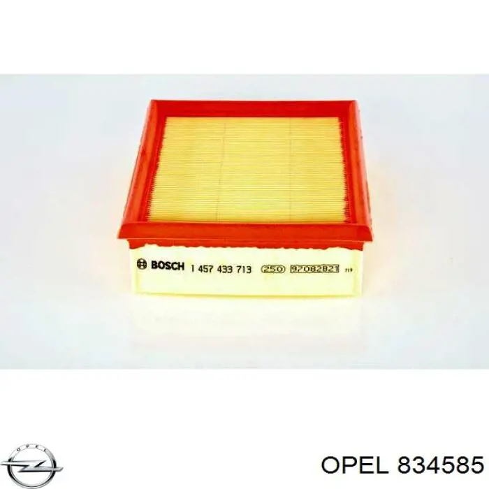 834585 Opel воздушный фильтр