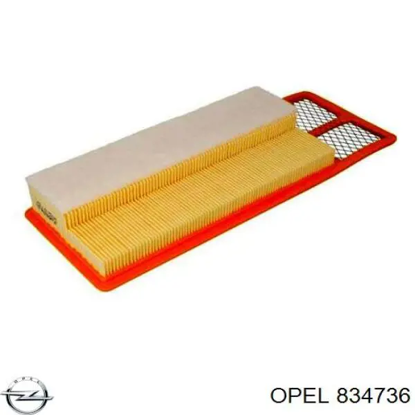 834736 Opel воздушный фильтр