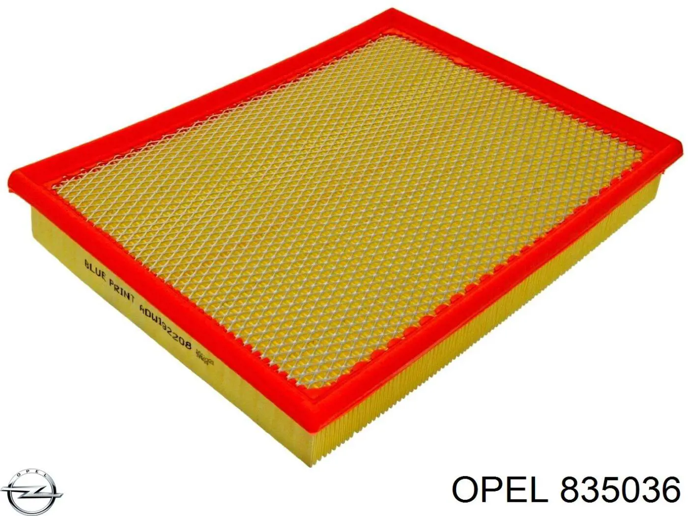 835036 Opel воздушный фильтр
