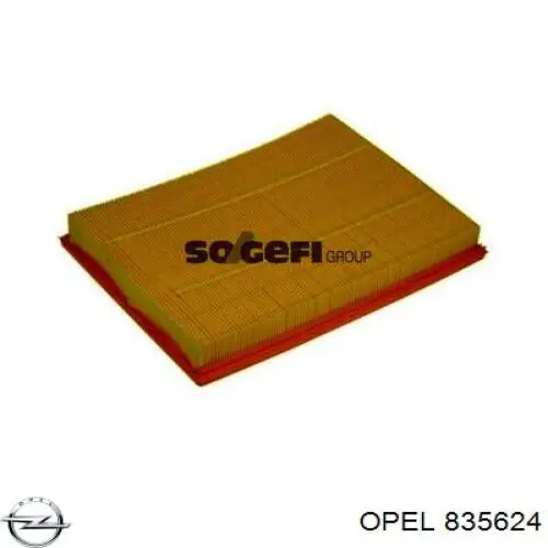 Воздушный фильтр 835624 Opel