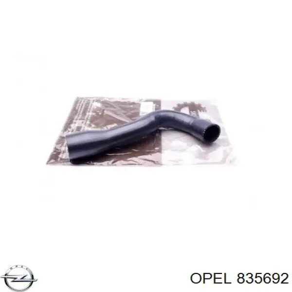 835692 Opel mangueira (cano derivado direita de intercooler)