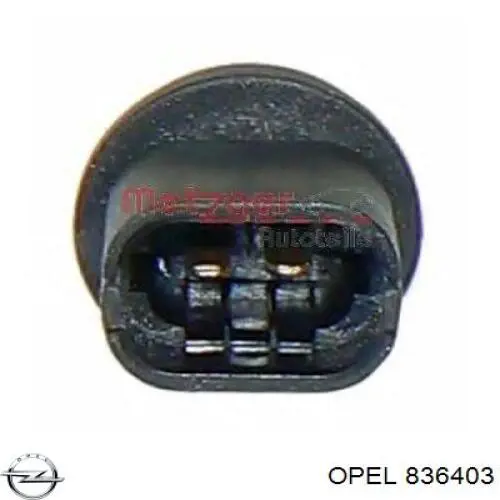 836403 Opel датчик температуры воздушной смеси