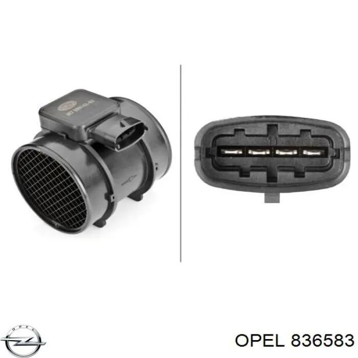 Купить 836583 Opel Воздухомер