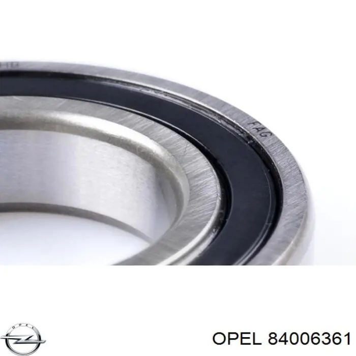 Подвесной подшипник карданного вала 84006361 Opel