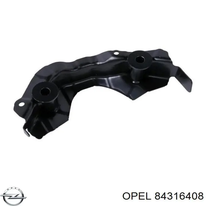 Усилитель переднего бампера 84047175 Opel