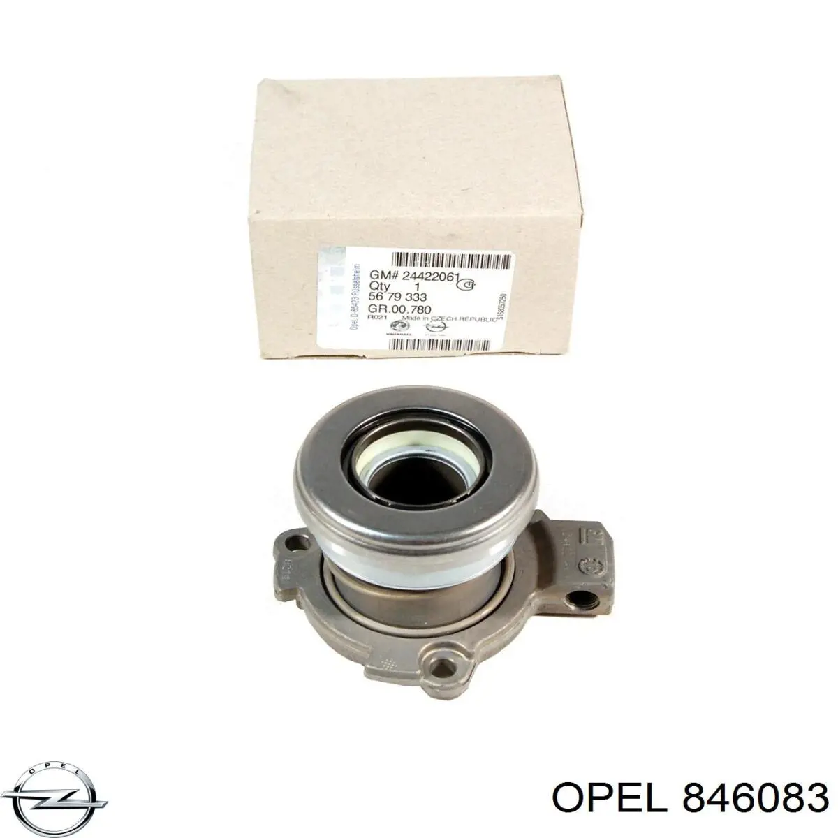 Кронштейн подушки (опоры) двигателя, задней Opel 846083