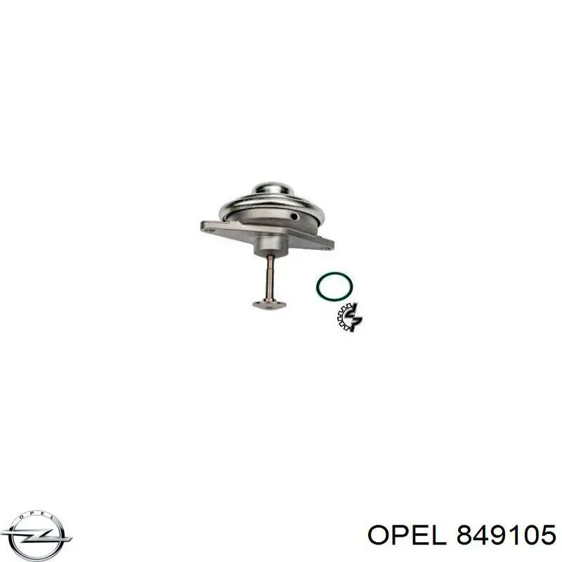 Клапан EGR, рециркуляции газов Opel 9128573