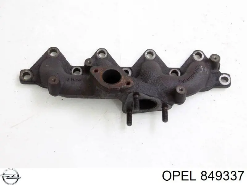 849337 Opel Газопроводы (коллектор выпускной)