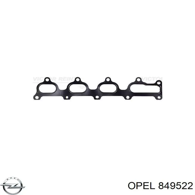 Прокладка коллектора выпускного Opel 849522 цена, от 11.39 USD