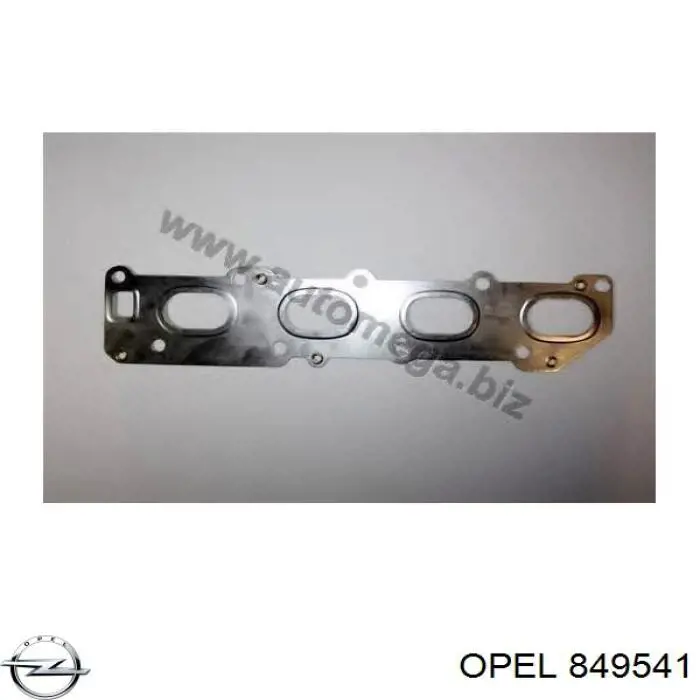 849541 Opel прокладка коллектора