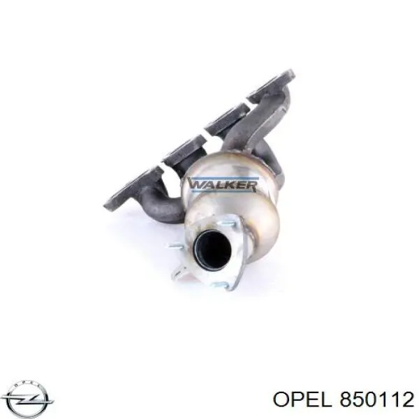 850112 Opel коллектор выпускной