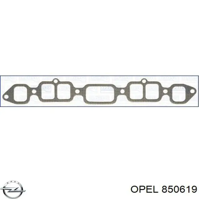 90409652 Opel Прокладка коллектора впускного/выпускного совмещенная
