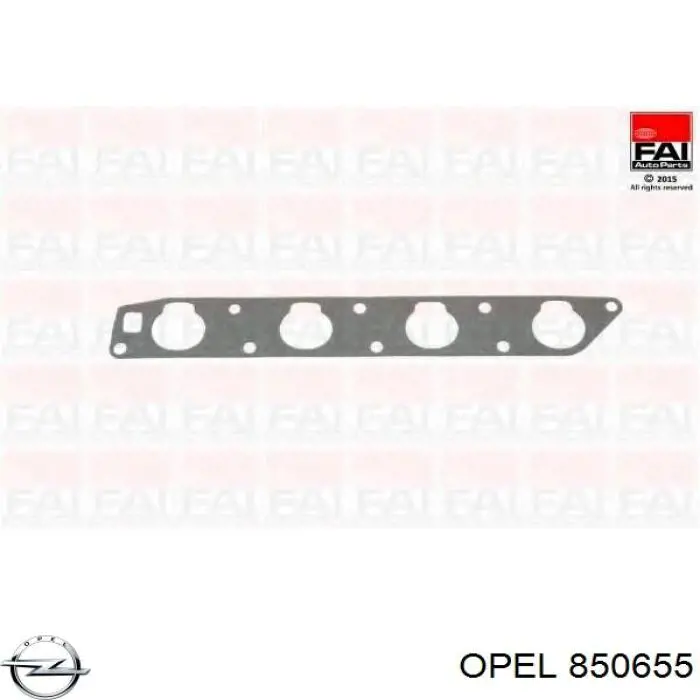 850655 Opel  Прокладка впускного коллектора